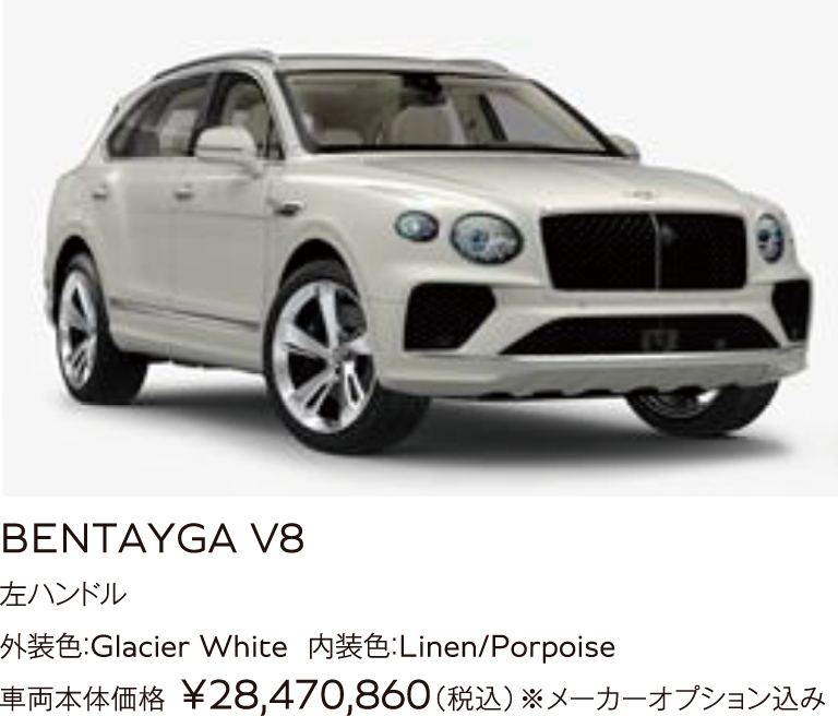 BENTAYGA V8